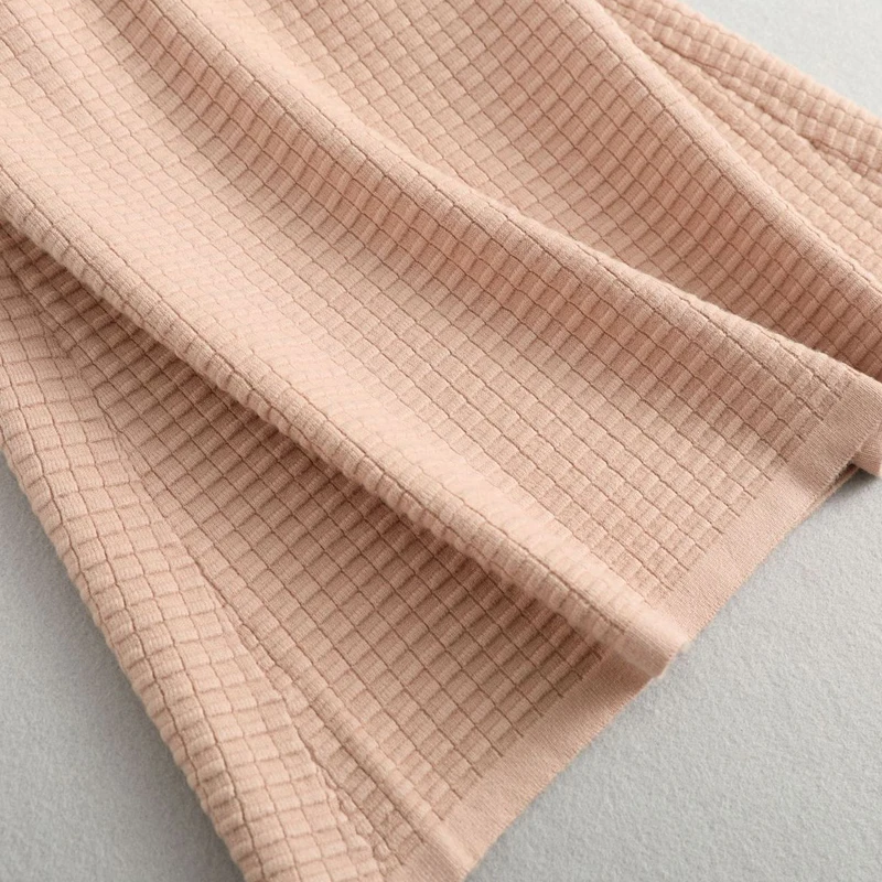 Женское однотонное платье без рукавов Повседневное трикотажное платье-жилет с