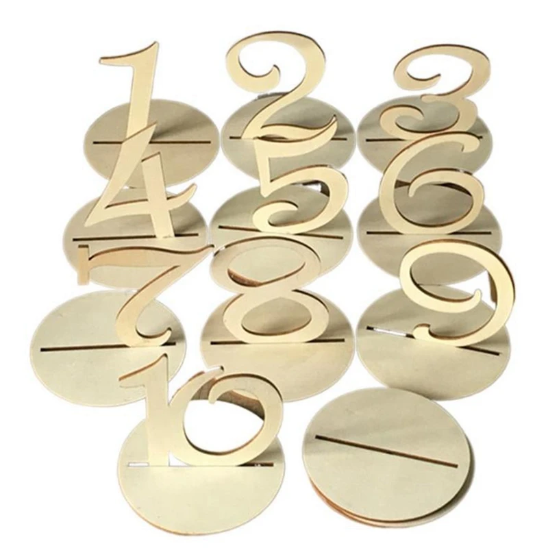 

Деревянный номер столика 1-10 номер свадебного стола с основой для свадебных подарков Приём и украшения для свадебного стола