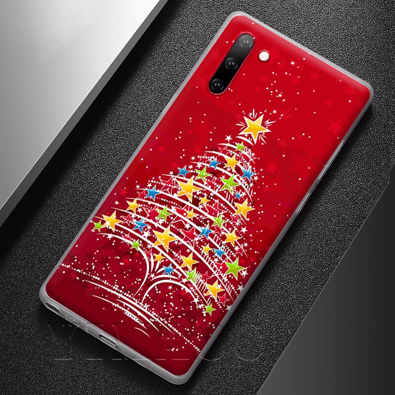 YIMAOC New Year Christmas Case for Samsung Galaxy S10 S9 S8 S7 Plus A70 A60 A50 A40 A30 A20 A10 A50S A30S A20S | Мобильные телефоны