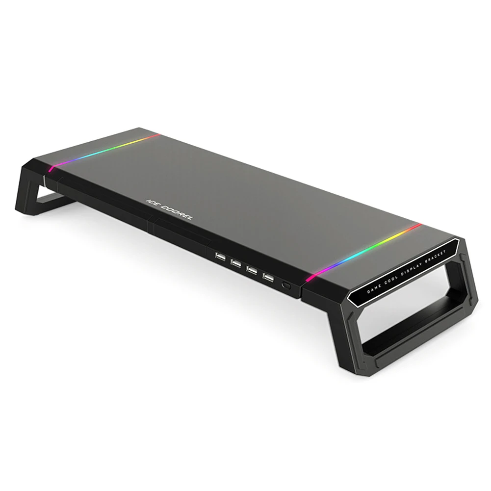 

Подставка-органайзер для монитора, 4 USB 2,0, RGB