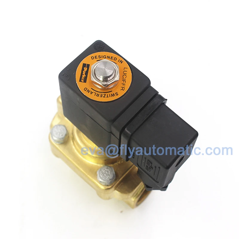 Parker 321H35 2-ходовые 24VDC латунные нормально замкнутые 1/2 дюйма универсальные