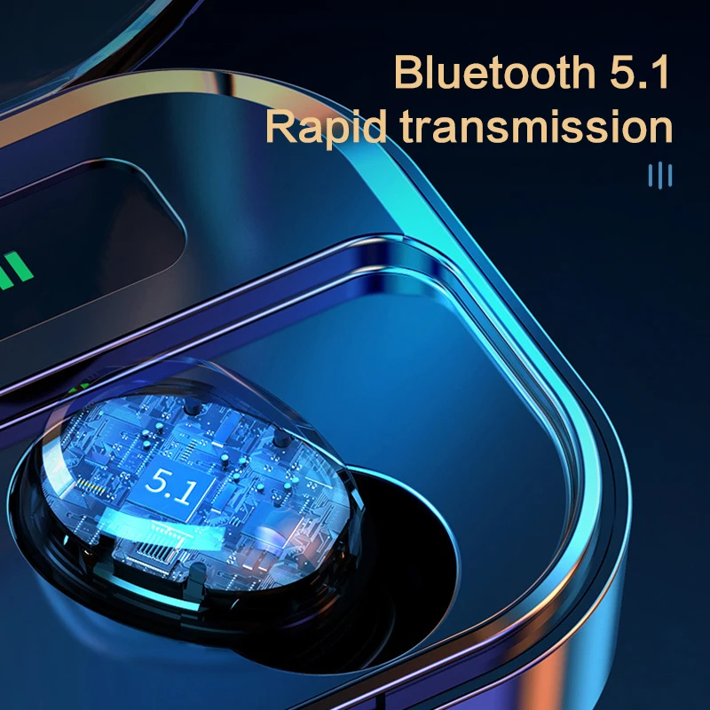 Беспроводные TWS наушники Bluetooth 5 0 спортивные стереонаушники с сенсорным