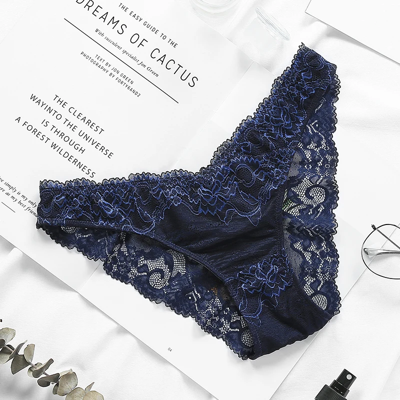 3 шт. женские бесшовные кружевные трусики нижнее белье | Женская одежда