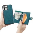 Магнитный съемный чехол-кошелек 2 в 1 для iPhone 12 11 13 Pro Max XS XR X 8 7 Plus 12 Mini, кожаный чехол с держателем для карт, задняя крышка