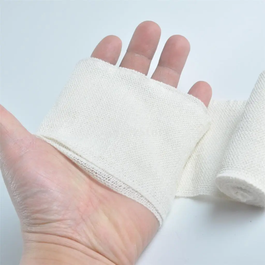 

Cotton Elastic Cohesive Bandage Wrap First Aid Kit For Knee Ankle Arm Wide Range Of Body Parts And Injuries
