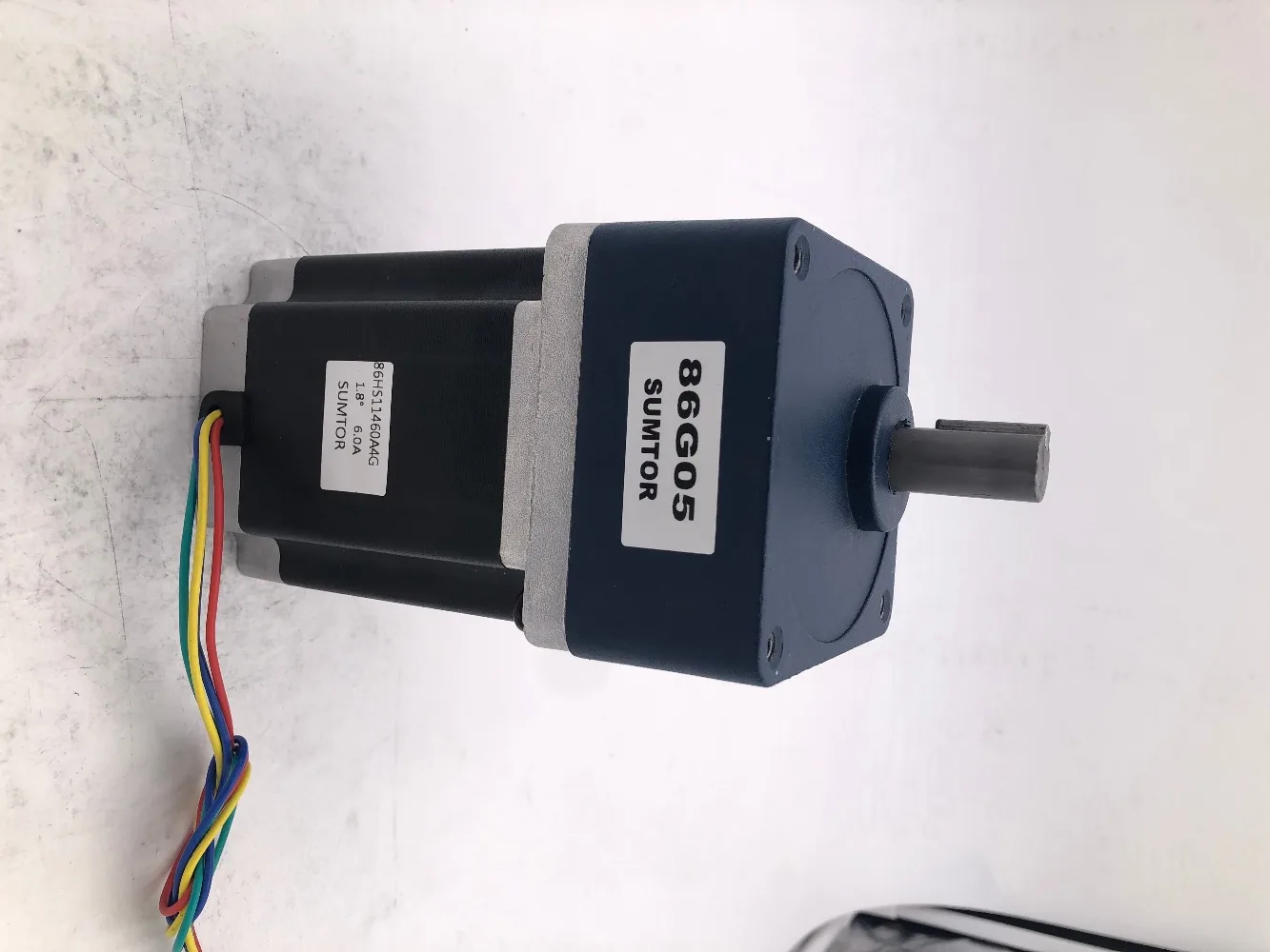 250:1 Шаговый двигатель NEMA34 длина корпуса 114 мм 6 А 8 Нм.