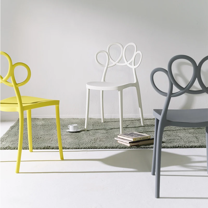 Modern Creative PP Plastic Chairs Dining for Rooms Restaurant Furniture Living Room Computer Kitchen |