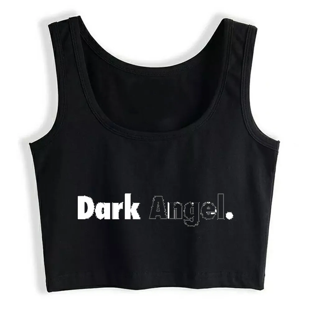 

Crop Top Women Dark Angel Shirt Harajuku Tank Top Women Comic Women Clothes