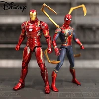 disney marvel iron man figure spiderman toy figure anime doll avengers doll toy