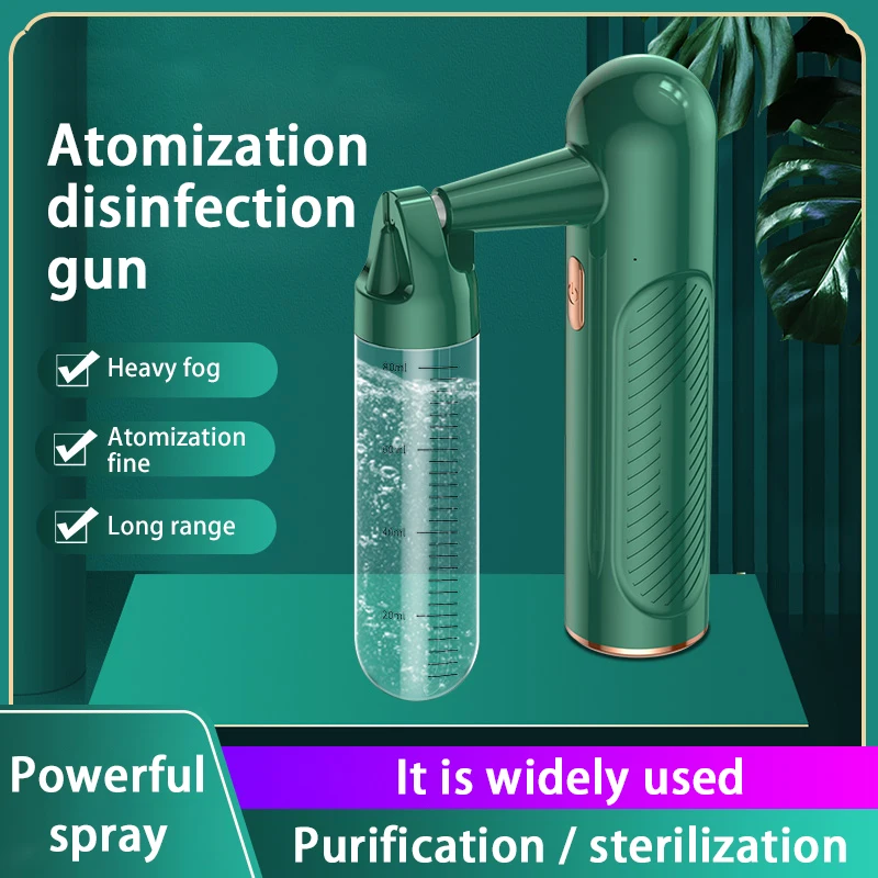

USB Charging Household Nano Steam Spray Gun Portable Wireless Disinfection Sprayer Machine Handheld Atomization Sprayer