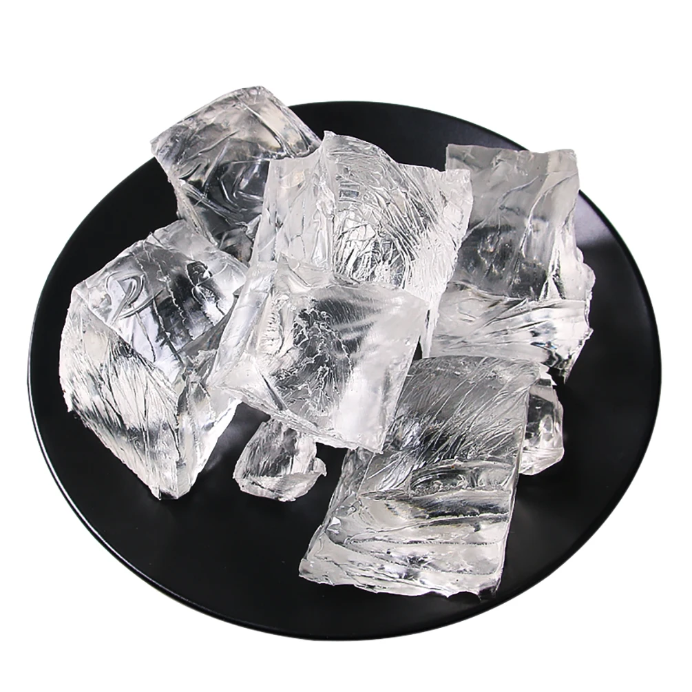 Прозрачная Желейная восковая свеча 50 г/100 г | Дом и сад