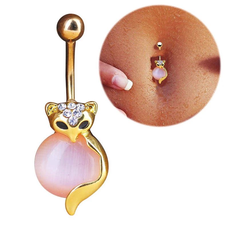 

Sexy Dangling Navel Belly Button Rings Belly Piercing Crystal Crown Surgical Steel Woman Body Jewelry Women Accessories
