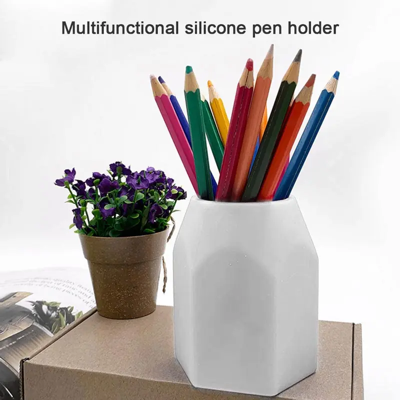 Креативная ручка карандашный горшок держатель щеток для макияжа Органайзер