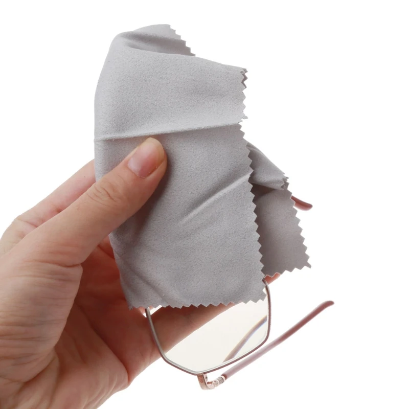 Reusable Anti Fog Glasses Lens Fabric Cleaning Cloth Wipe Cloth For Spectacles Lenses Camera Phone Screen Soft Wiping Napkins