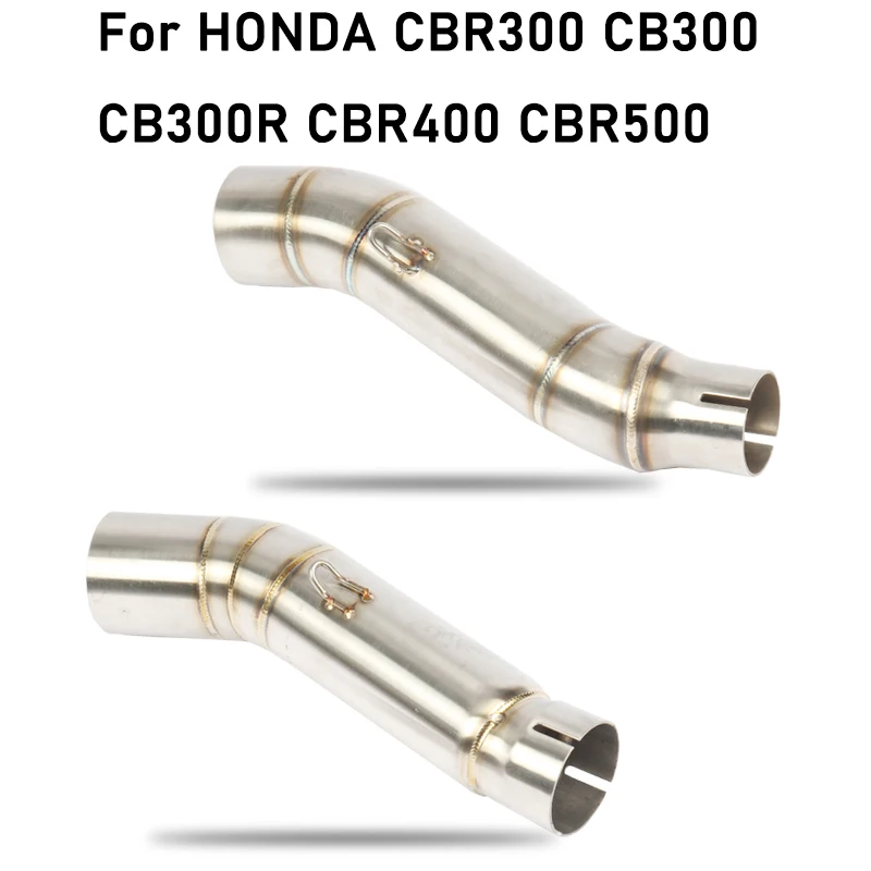 Бесплатная доставка CBR300 CB300 CB300R CBR400 CBR500 выхлопная труба из нержавеющей стали 50 8