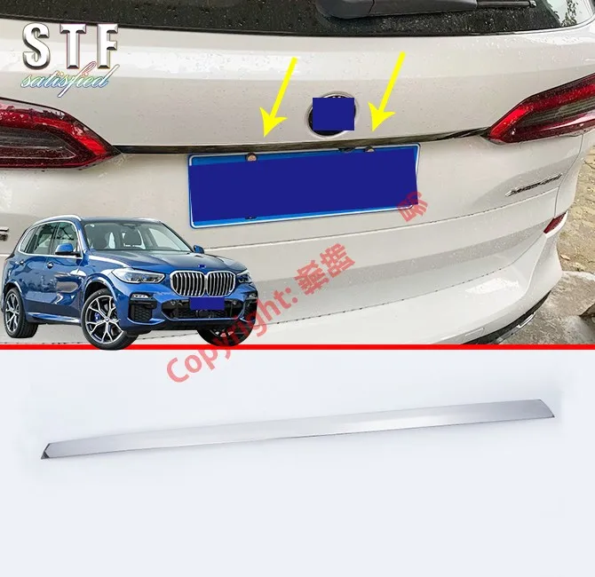 Крышка крышки багажника на заднюю дверь из АБС пластика наклейки для BMW X5 G05 2019