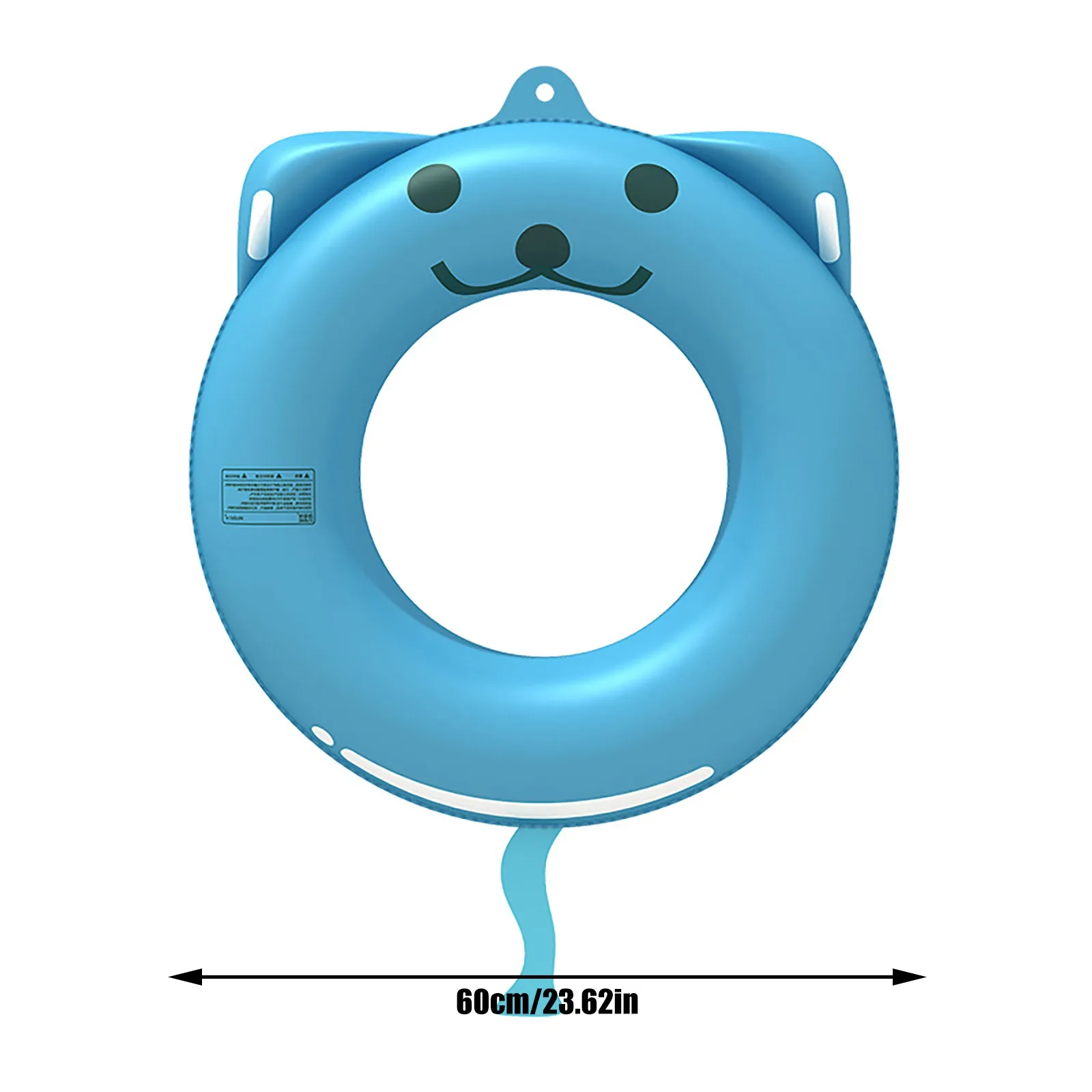 

Children's adult animal swimming ring (60cm model) boutique inflatable swimming ring cute cartoon animal-shaped swimming ring F4
