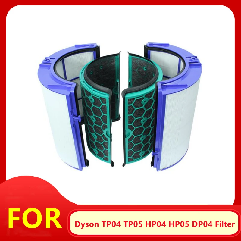 Фильтр с активированным углем Запчасти для Dyson DP04 TP04 TP05 HP04 HP05 Воздухоочистители