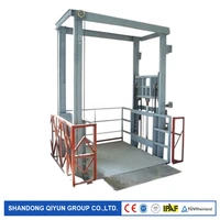 kinglift ce approved 1500 kg customized outdoor and indoor material goods freight elevator platform for sale