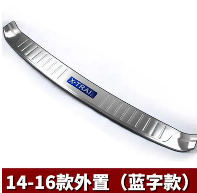 Изгой из нержавеющей стали Задний бампер протектор Подоконник багажник Накладка