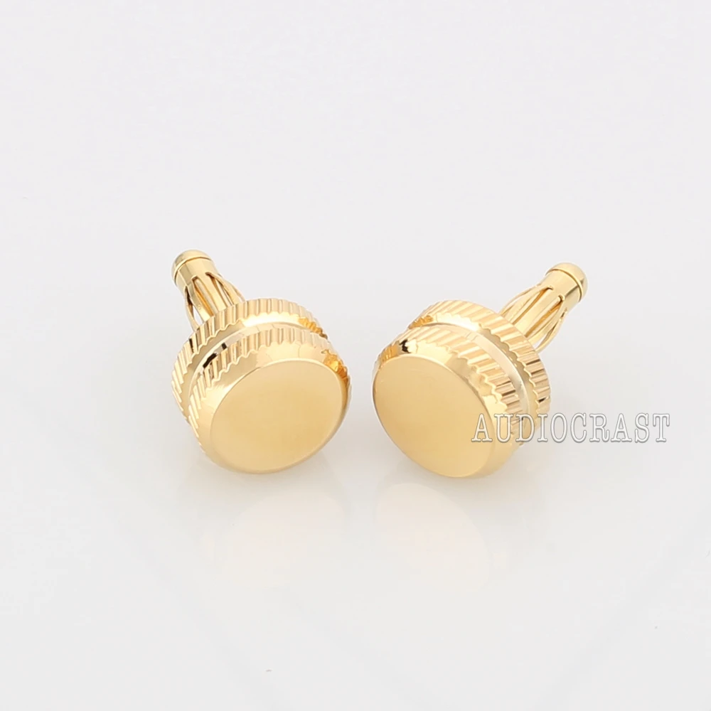2x шумоподавляющая крышка s Gold cap усилитель динамика Клеммная клемма