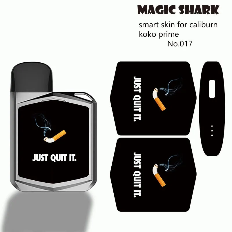 Новый Зонт Череп медведь лист Защитная пленка для Uwell Caliburn KOKO Prime Набор наклеек |