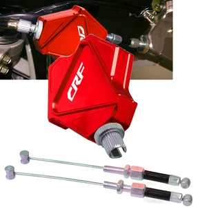 CNC Stunt Clutch Lever Easy Pull Cable System For HONDA CRF150R CRF125R CRF250R CRF 450R 450RX 250X 450X 150F CRF230F 250L 250M