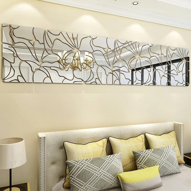 

Акриловые наклейки на стену Colorful Life цветок