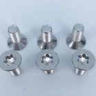304 нержавеющая сталь шестилепестковый звездообразный винт с плоской потайной головкой шестилепестковый болт M2 M2, 5 M3 M4 M5 M6 M8 M5 M6 M8