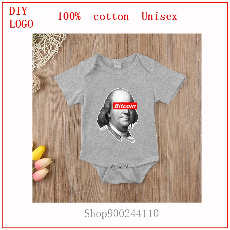 

Bitcoin Newborn Baby Clothes Cotton Romper Playsuit Sunsuit Outfits Infant Boys Girls Summer bodysuits baby clothes for toddler