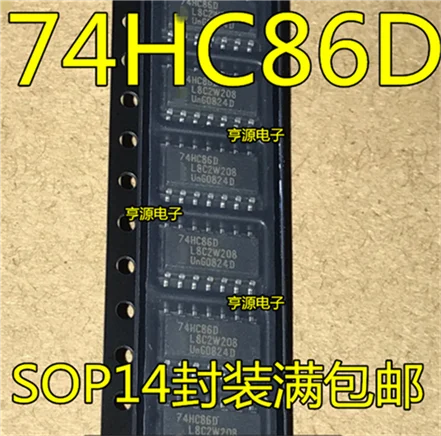 

74HC86D 74HC86 соп-14 3,9 мм