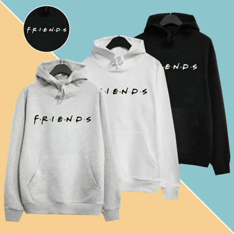 

Fashion Men Women FRIENDS Print Hoodies Sweatshirt Pullover Jumper Tops Casual Cool Streetwear