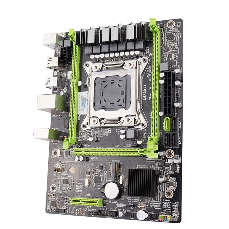 X79 M2 3 0 LGA2011 материнская плата Поддержка NVME M.2 SSD SATA3.0 SATA2.0 USB3.0 с E5 2680 Процессор 2x8G 1600