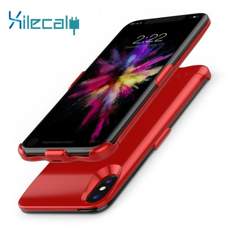 Чехол для iphone 5200 мАч XS чехол с большой емкостью аккумулятора XR X резервной батареи