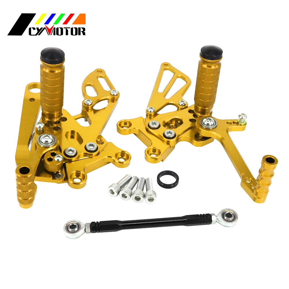 Мотоциклетные CNC регулируемые колышки для ног Aprilia RSV4 RSV4RF 2009 2010 2011 2012 2013 2014 2015 2016 09