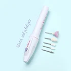 Электрическая дрель для ногтей 5 в 1, набор для красоты, средство для удаления мозолей, средство для полировки, индивидуальный Набор для маникюра и педикюра