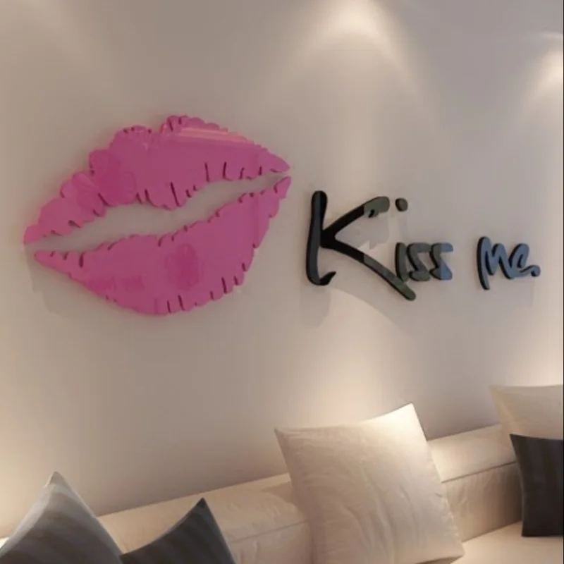 Пара Спальня наклейка на стену романтический Наклейки стены диван фон украшение