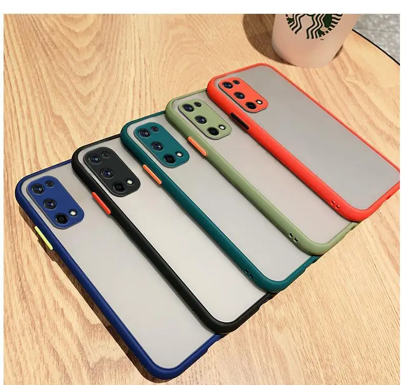 

Shockproof Soft TPU Bumper Clear Case Cover PC Matte Phone Case For Oneplus 7 7T Pro 8 8T Lite Nord 8 Pro 9 Pro 9R