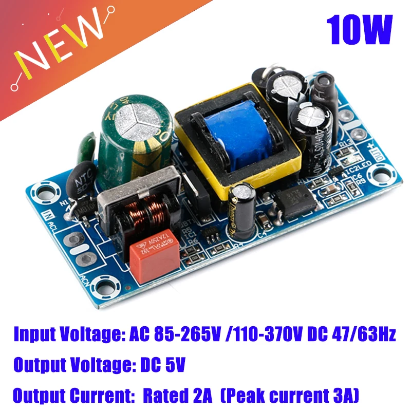 

10W AC-DC Converter module AC 110V 220V 120v 230v to 5V 2A 3A DC Switching Power Supply Low ripple power board