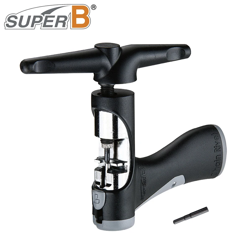 

Super B TB-CC50 Premium 8/9/10-Speed Professional Chain Tool/Rivet Extractor Bike Repair Tools Bicycle Chain Tool