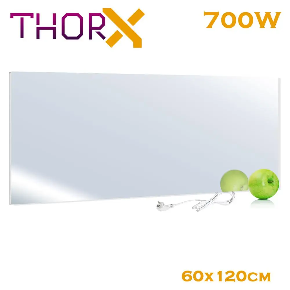 ThorX A700 M инфракрасный обогреватель панель 700 Ватт 60x120 см зеркальное стекло