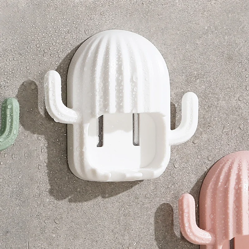Многофункциональный держатель для зубной щетки с кактусами милый