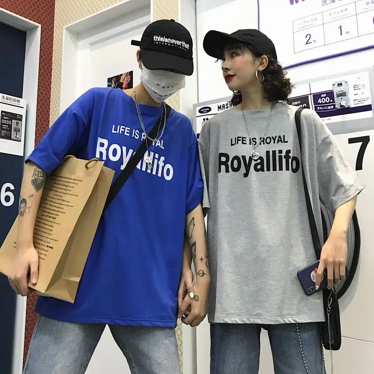 Мужская одежда японская футболка летняя модная с коротким рукавом большого