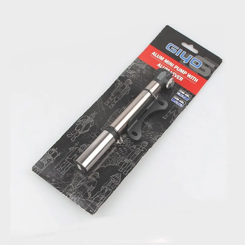 

Bicycle Pump 120PSI 20CM Aluminum Alloy Portable Pocket Hand Inflator Presta Schrader Compact Size High Capacity