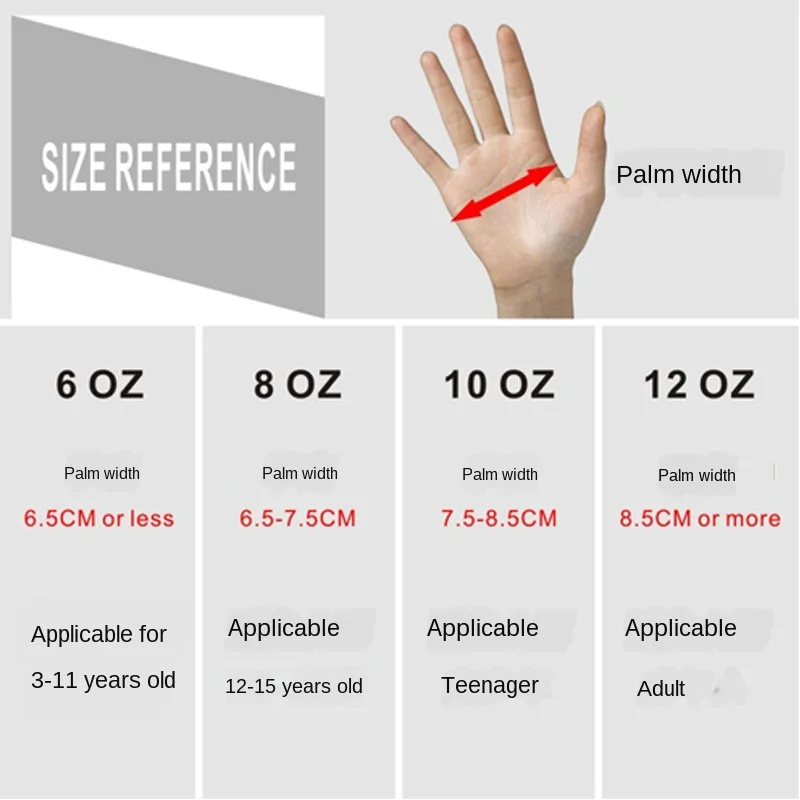 

HYHG Boxing Gloves MMA Unisex Adult Children Pads Sanda Martial Arts Free Fighting Fitness Gloves Boxing Training Equipment