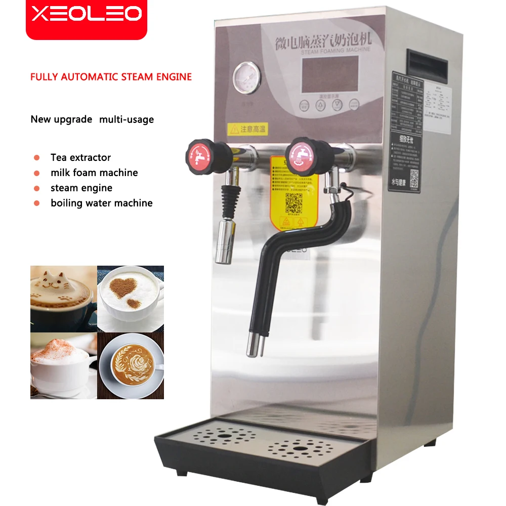 

XEOLEO New Upgrade Automatic Water Boiling Machine Steam Engine Milk Tea Shop Equipment Multi-Function Boiling Water Machine