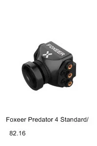 Усовершенствованная мини-камера Foxeer FPV16: 9/4: 3 с экраном аксессуары для дрона DIY чехол из сплава с низкой задержкой PAL/NTSC Переключатель пористая установка