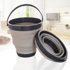 Складное Силиконовое ведро для мытья автомобиля, 8 л