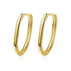 Серьги-гвоздики женские, из серебра 925 пробы, геометрической формы