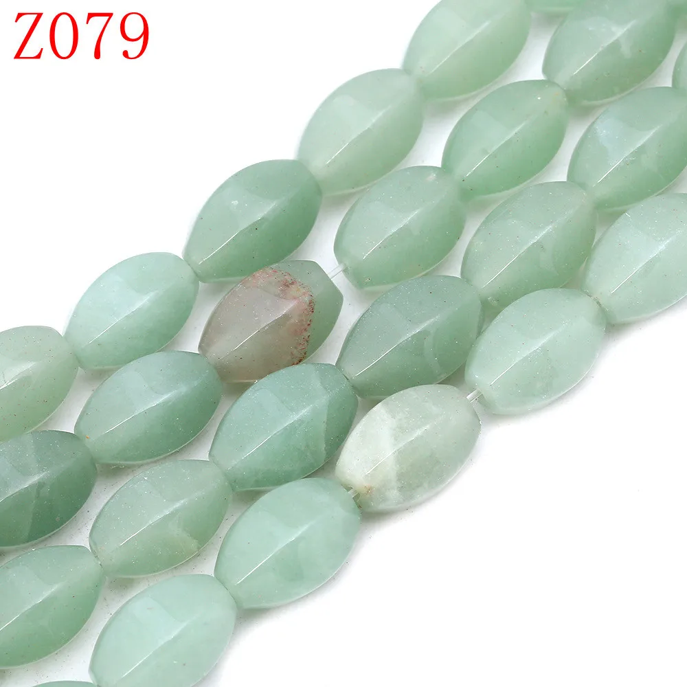 Aventurine Yumten круглый опал бусины 10 мм* 14 мм Природный Оникс розовый кварц яшма бусины из халцедона ручной работы ювелирные изделия ожерелье Браслеты натуральные камни бисер для бисероплетения - Цвет: Aventurine